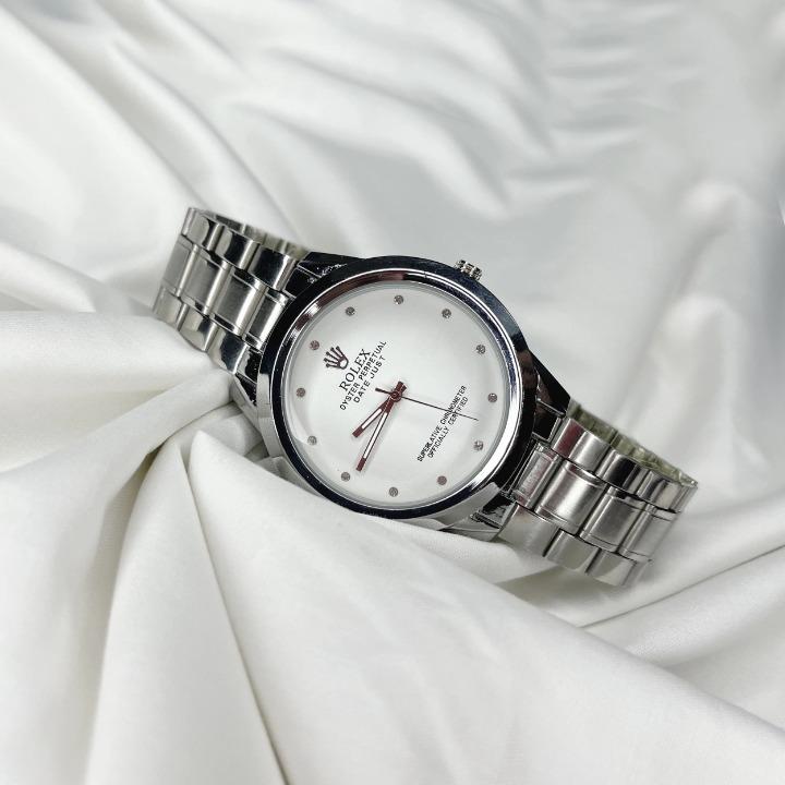 Unisex Stainless Steel Chain Watch – 1 Pc