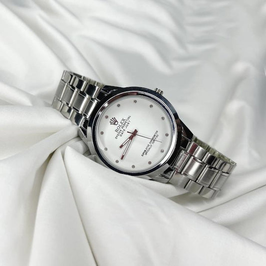 Unisex Stainless Steel Chain Watch – 1 Pc