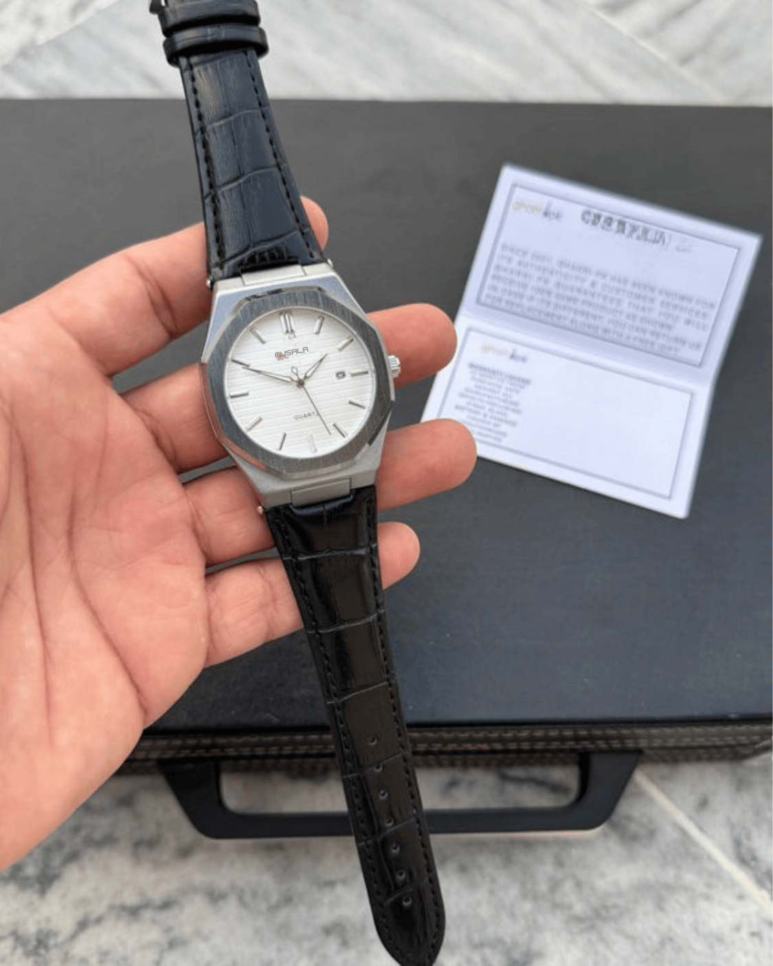 Eterna PRX Silver – Ultra Comfortable Luxury Watch | Premium Finish