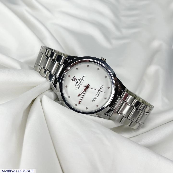 Unisex Stainless Steel Chain Watch – 1 Pc